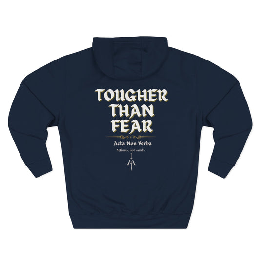 Tougher Than Fear – Statement Fleece Hoodie