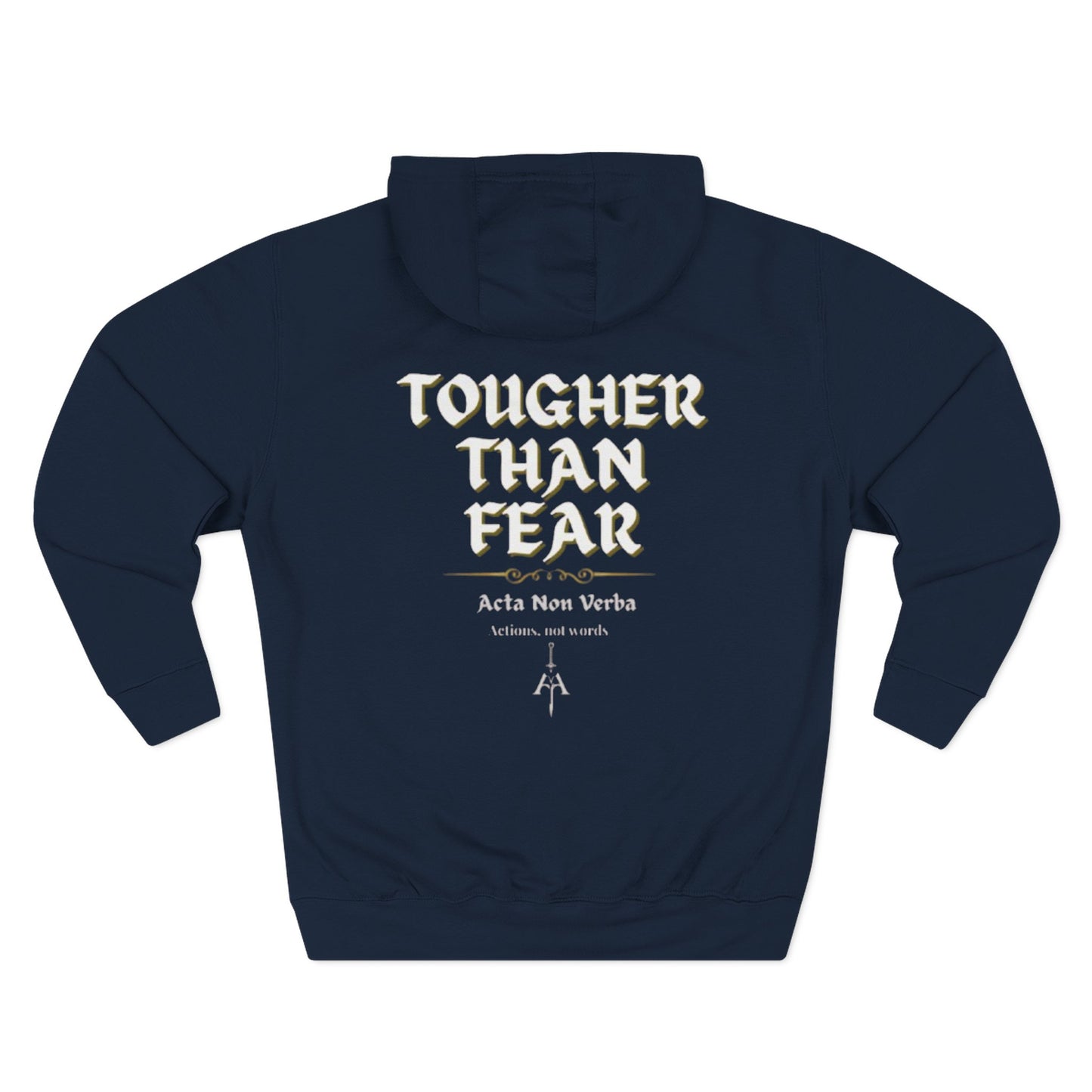 Tougher Than Fear – Statement Fleece Hoodie