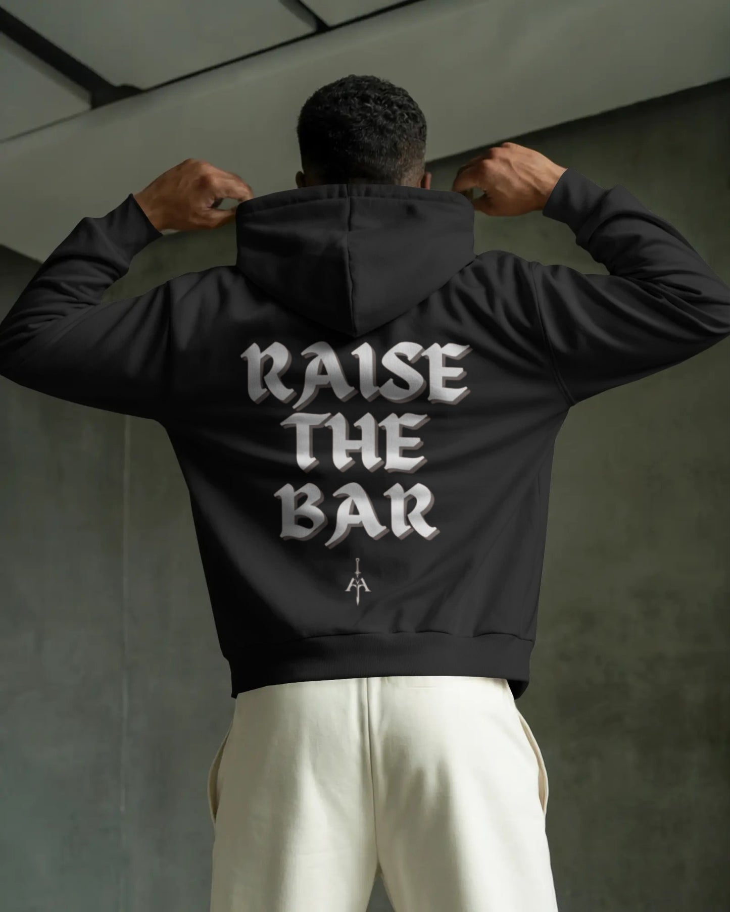 Raise The Bar – Statement Fleece Hoodie