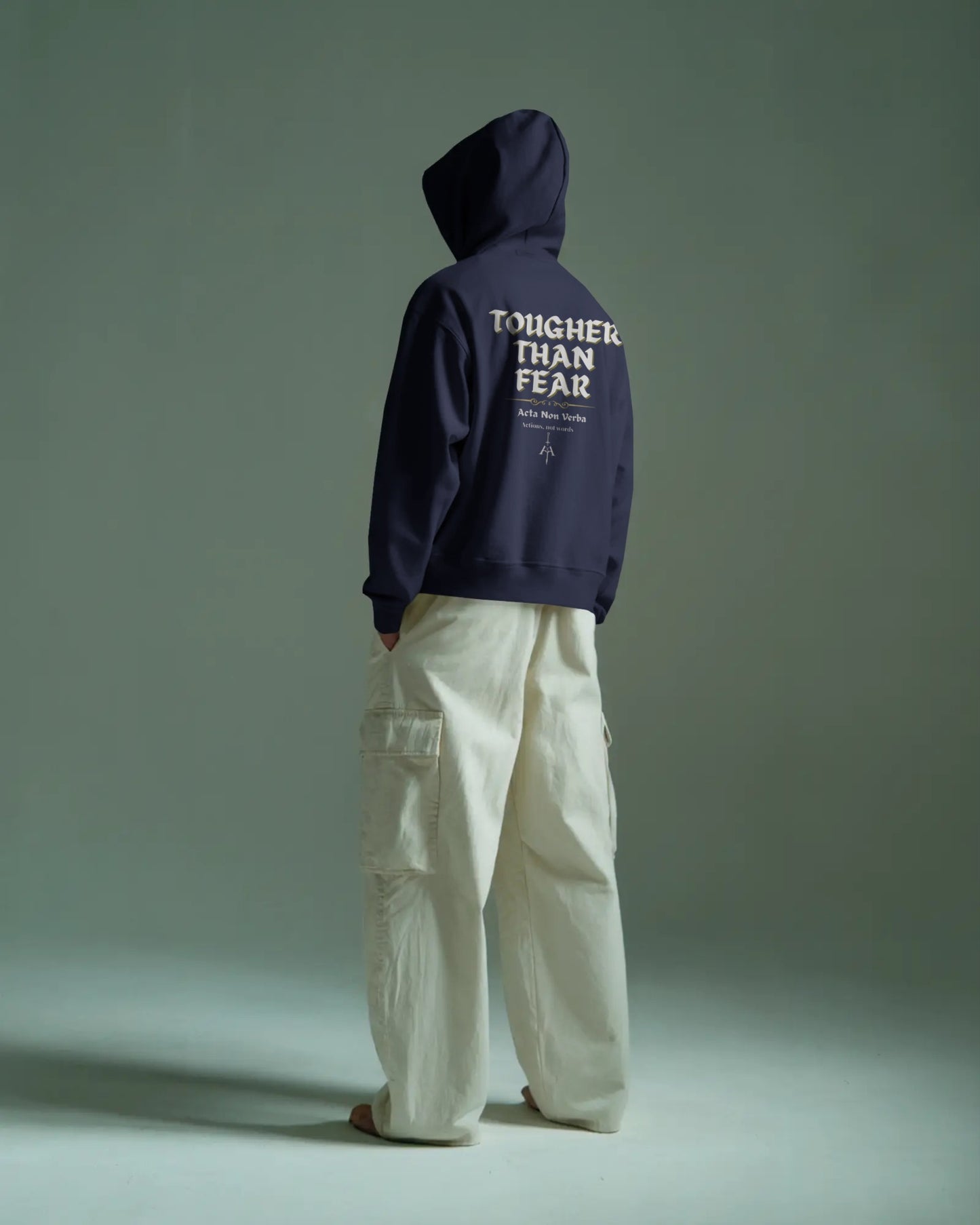 Tougher Than Fear – Statement Fleece Hoodie